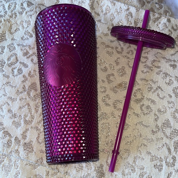 💜Starbucks Fall Berry Bling Studded Tumbler - Picture 4 of 6